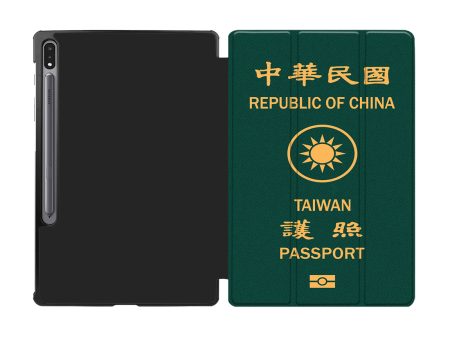 Taiwan Passport Designed Samsung Tablet Cases on Sale