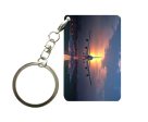 Super Boeing 747 Landing During Sunset Designed Key Chains Online now