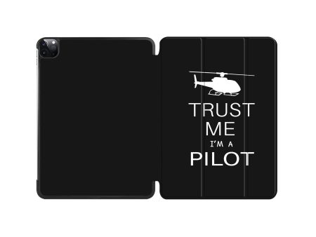 Trust Me I m a Pilot (Helicopter) Designed iPad Cases Fashion