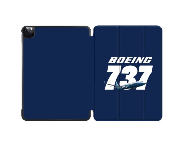 Super Boeing 737+Text Designed iPad Cases Online