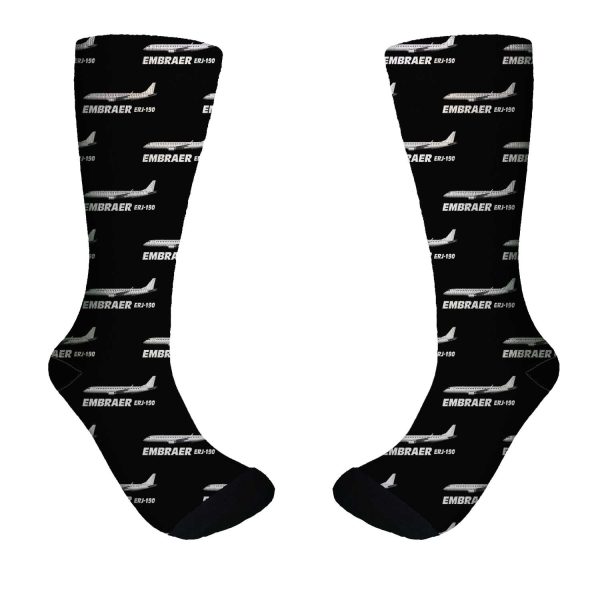 The Embraer ERJ-190 Designed Socks Online