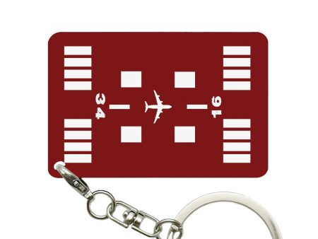 Special Runway-Red Designed Key Chains Sale