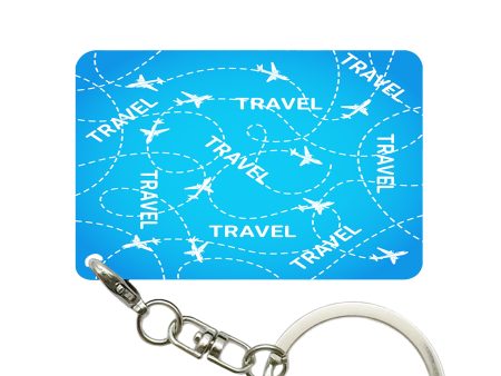 Travel & Planes Designed Key Chains Online Hot Sale