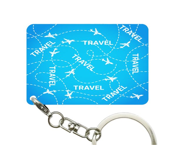 Travel & Planes Designed Key Chains Online Hot Sale