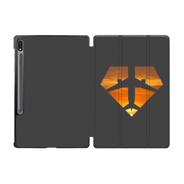 Supermen of The Skies (Sunset) Designed Samsung Tablet Cases Cheap