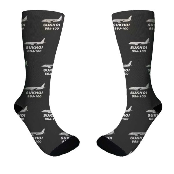 Sukhoi Superjet 100 Designed Socks For Discount