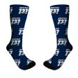 Super Boeing 737+Text Designed Socks Discount