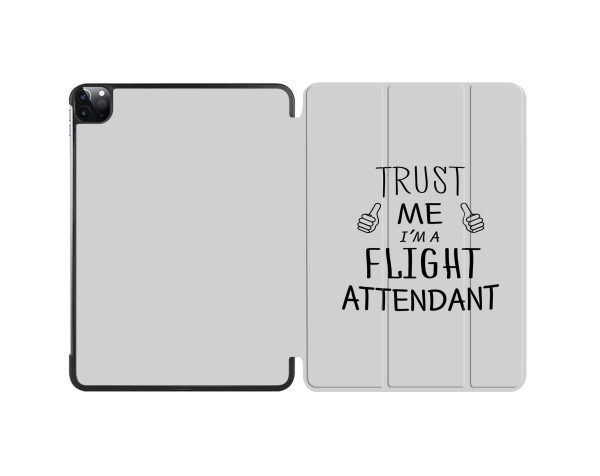 Trust Me I m a Flight Attendant Designed iPad Cases Discount