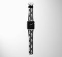 Super Airbus A350 Designed Leather Apple Watch Straps Cheap