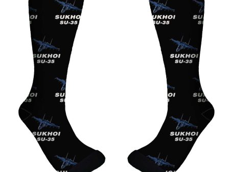 The Sukhoi SU-35 Designed Socks Fashion