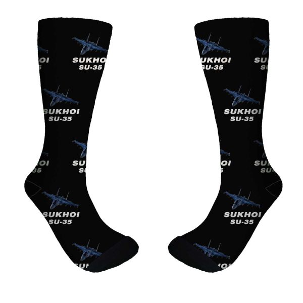 The Sukhoi SU-35 Designed Socks Fashion