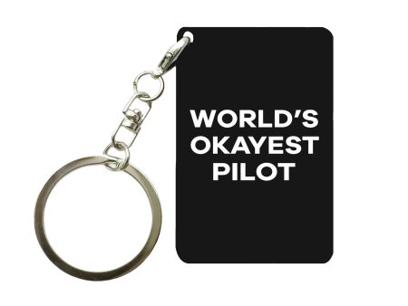 World s Okayest Pilot Designed Key Chains Cheap