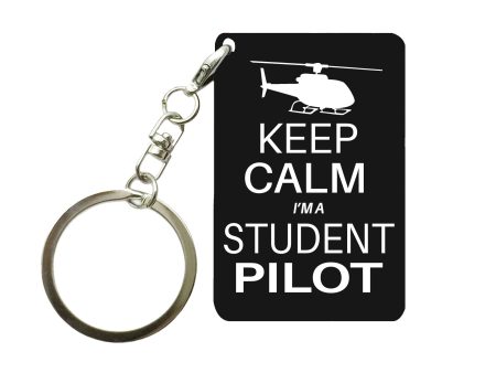 Student Pilot (Helicopter) Designed Key Chains For Sale