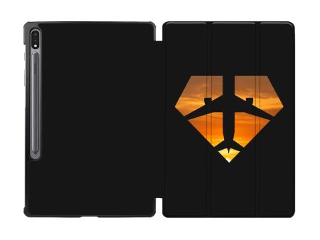 Supermen of The Skies (Sunset) Designed Samsung Tablet Cases Cheap