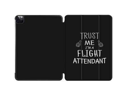 Trust Me I m a Flight Attendant Designed iPad Cases Discount