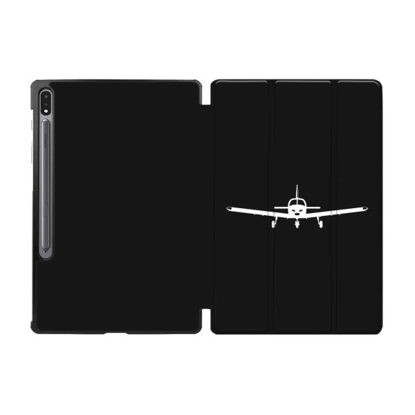 Piper PA28 Silhouette Plane Designed Samsung Tablet Cases Supply