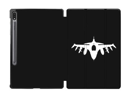 Fighting Falcon F16 Silhouette Designed Samsung Tablet Cases For Discount