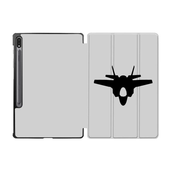 Lockheed Martin F-35 Lightning II Silhouette Designed Samsung Tablet Cases For Sale