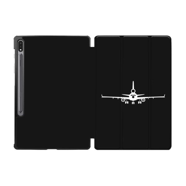 McDonnell Douglas MD-11 Silhouette Plane Designed Samsung Tablet Cases Sale