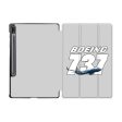 Super Boeing 737+Text Designed Samsung Tablet Cases Supply