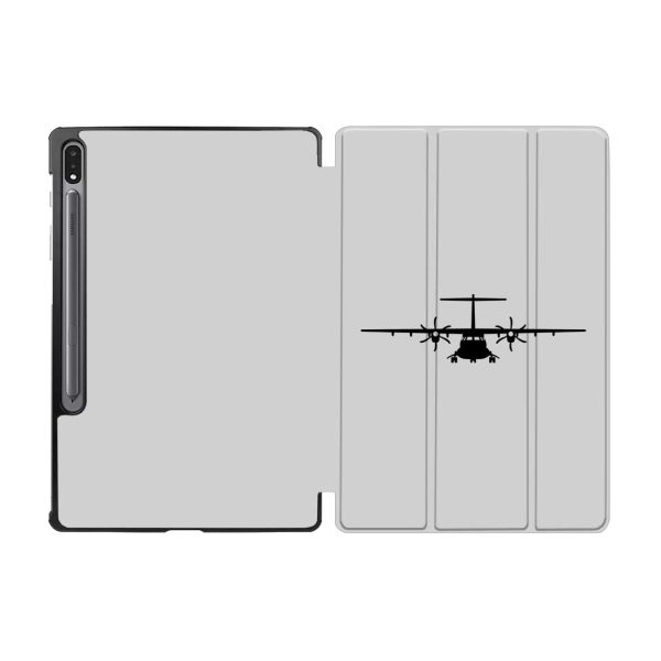 ATR-72 Silhouette Designed Samsung Tablet Cases on Sale