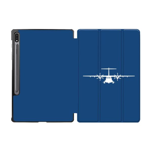 ATR-72 Silhouette Designed Samsung Tablet Cases on Sale