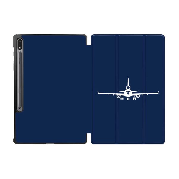 McDonnell Douglas MD-11 Silhouette Plane Designed Samsung Tablet Cases Sale