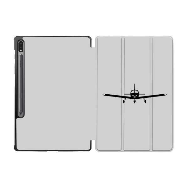 Piper PA28 Silhouette Plane Designed Samsung Tablet Cases Supply